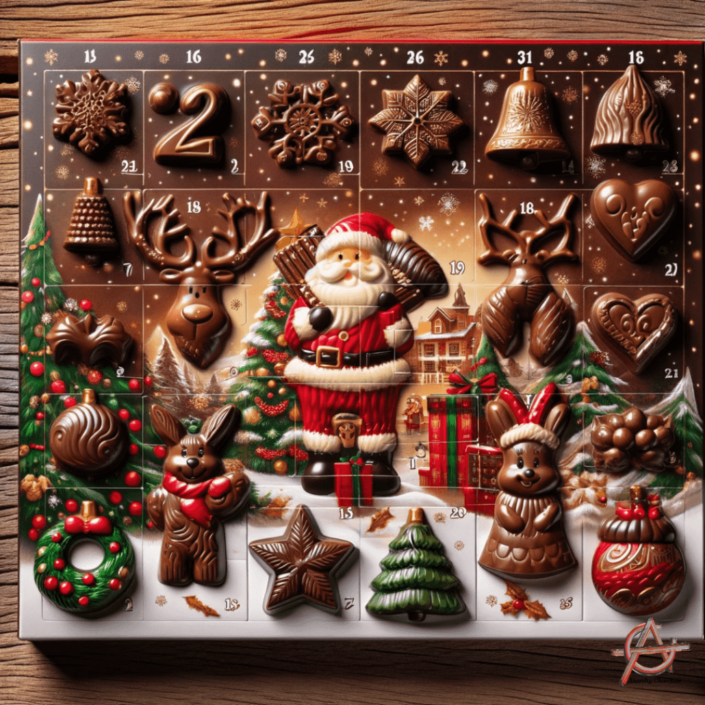 Chocolate Advent Calendar - Seasonal Chocolate Creations