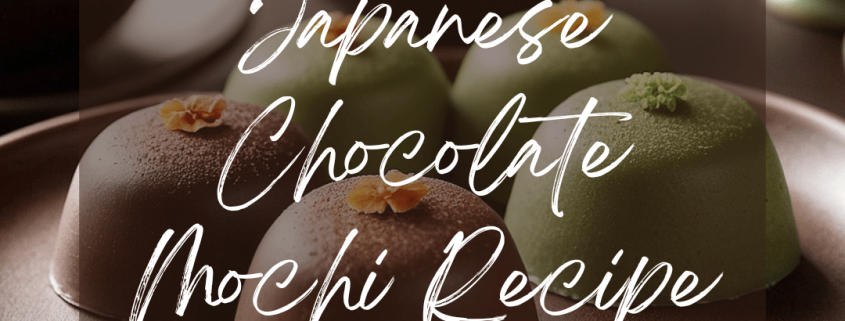 Japanese Chocolate Mochi Recipe - Anarchy Chocolate